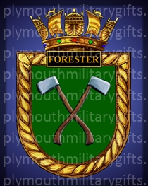 HMS Forester Magnet